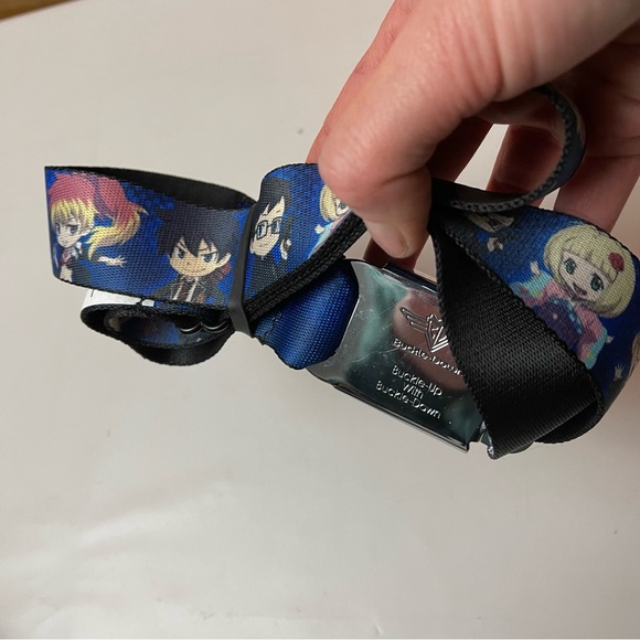 Buckle-Down Belt Blue Exorcist Anime - Picture 2 of 5